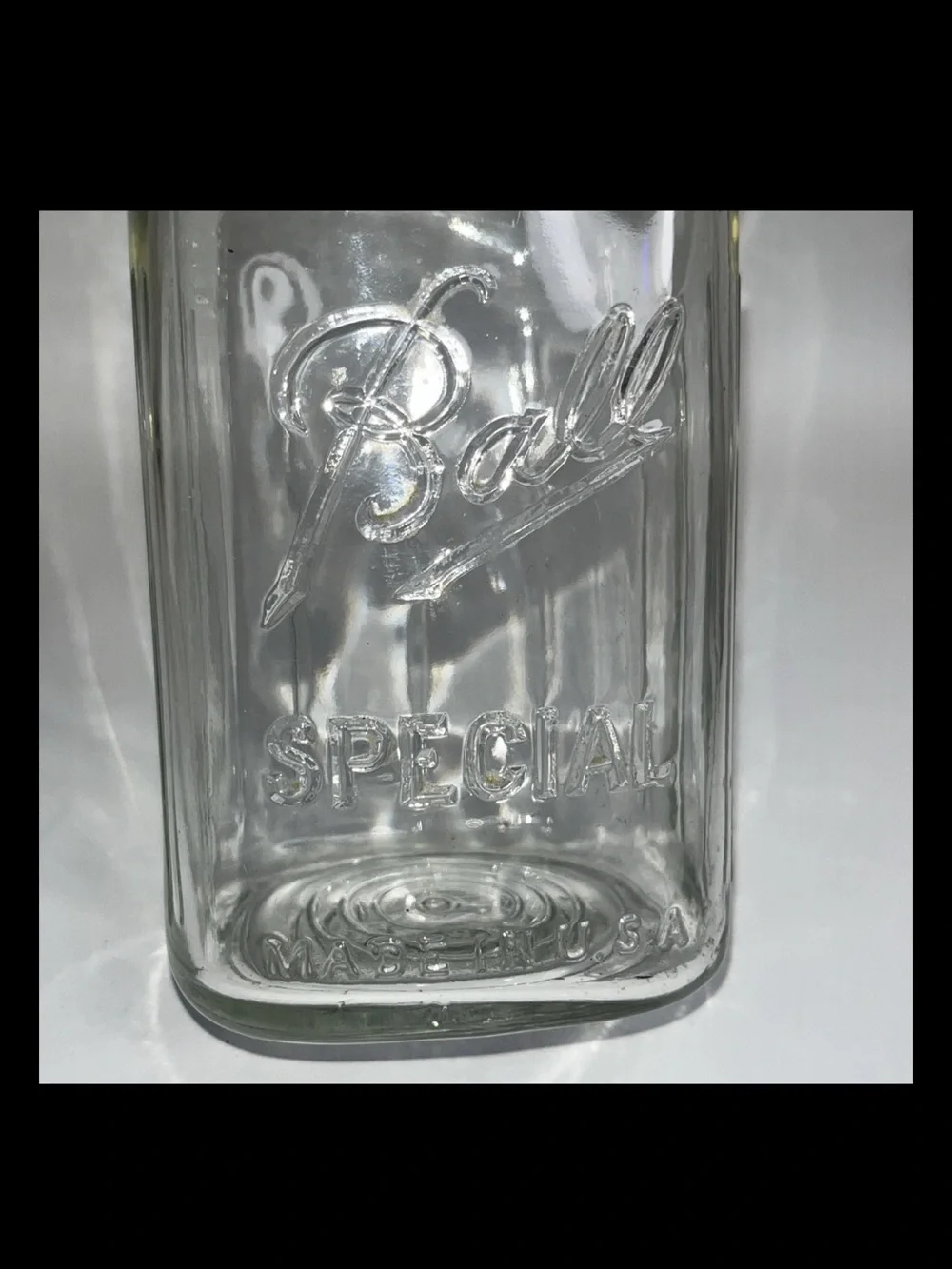 Vtg Ball Special Jar with Metal Lid - Ball Special